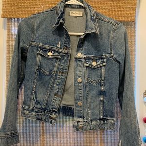 Madewell Cropped Jean Jacket